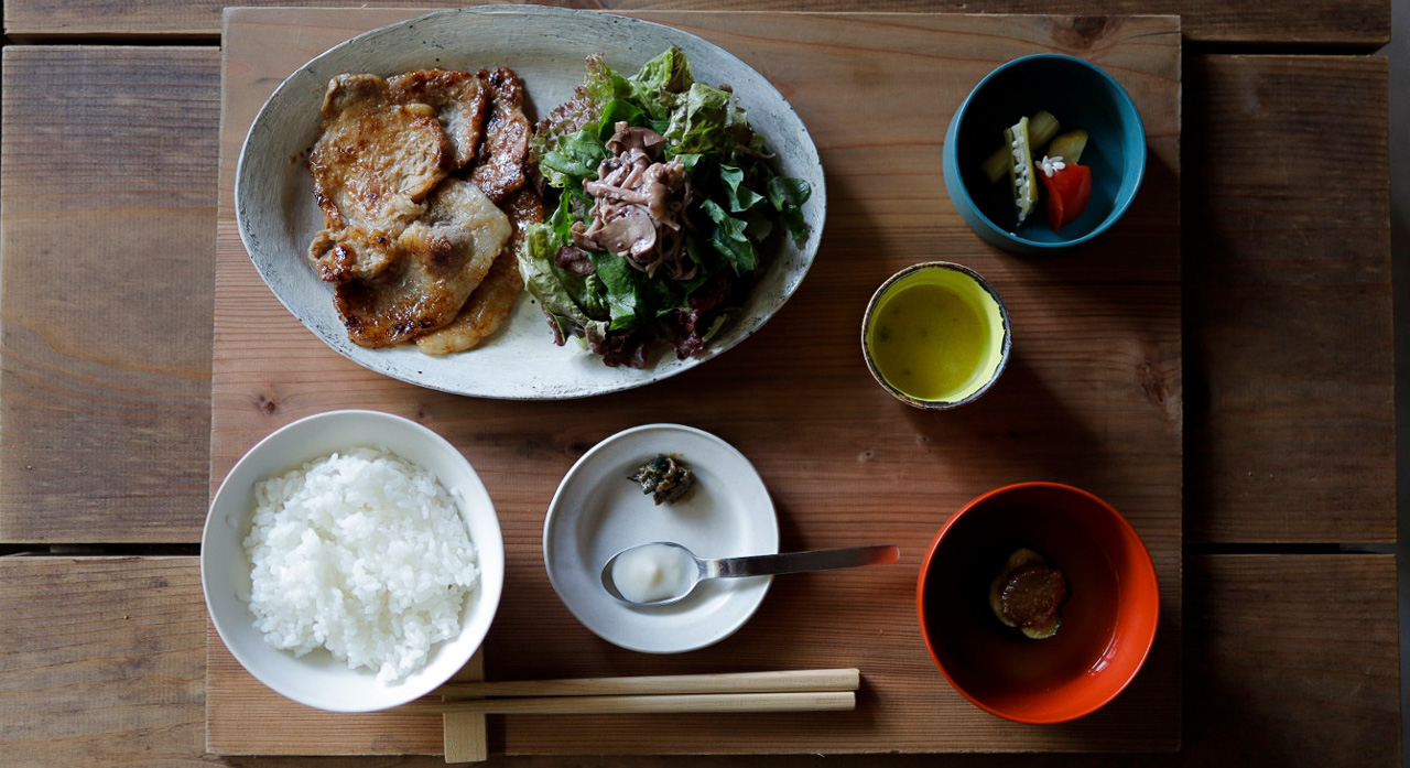 sawvi 甘糀豚の味噌漬け焼き定食