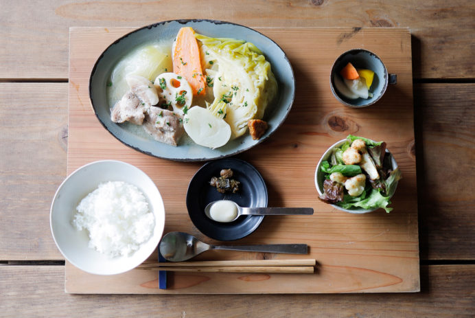 sawvi 甘糀豚と根菜のポトフ定食